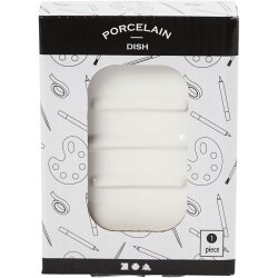 S&aelig;besk&aring;l, H: 2,5 cm, L: 13,5 cm, B: 10 cm, hvid, 1 stk.