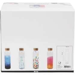 Vandflaske, H: 22 cm, diam. 6,7 cm, 500 ml, 12 stk./ 1 pk.