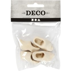 Hollandske tr&aelig;sko, L: 40 mm, 2 par/ 1 pk.