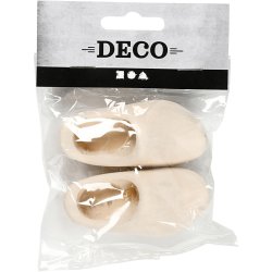 Hollandske tr&aelig;sko, L: 70 mm, 1 par