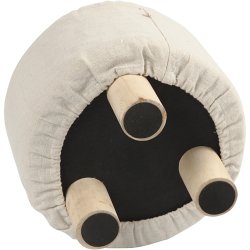 Puf, H: 21,5 cm, diam. 26 cm, 1 stk.
