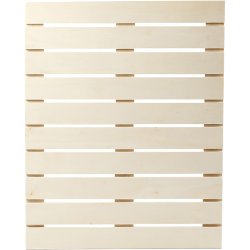 V&aelig;gdekoration, str. 40x50,2 cm, tykkelse 1,1 cm, 1 stk.