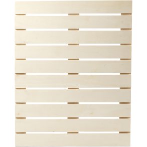 Vægdekoration, str. 40x50,2 cm, tykkelse 1,1 cm, 1 stk.