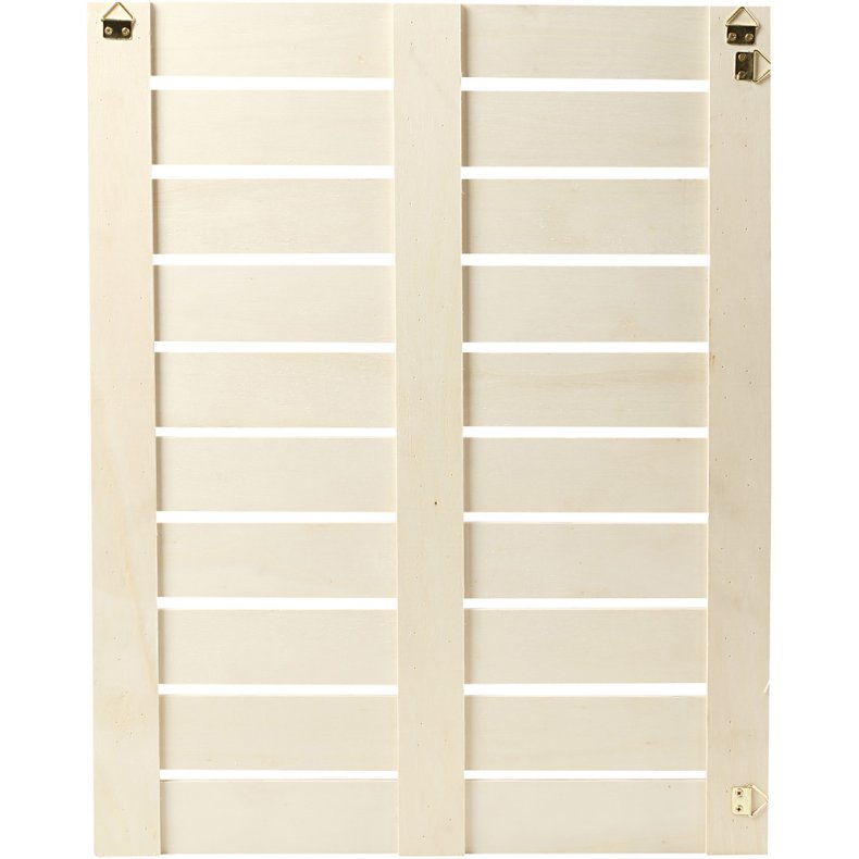 V&aelig;gdekoration, str. 40x50,2 cm, tykkelse 1,1 cm, 1 stk.