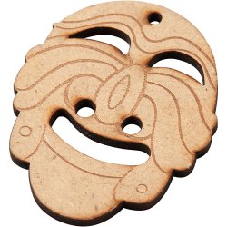 Masker til oph&aelig;ng, str. 5,5-7 cm, tykkelse 4 mm, 24 stk./ 1 pk.