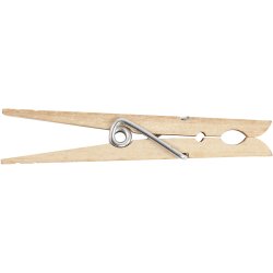 T&oslash;jklemmer, L: 80 mm, B: 10 mm, 10 stk./ 1 pk.