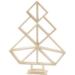 Juletr&aelig;, H: 40 cm, B: 31 cm, 1 stk.