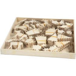 Juleoph&aelig;ng, str. 7-9 cm, tykkelse 4 mm, 90 stk./ 1 pk.