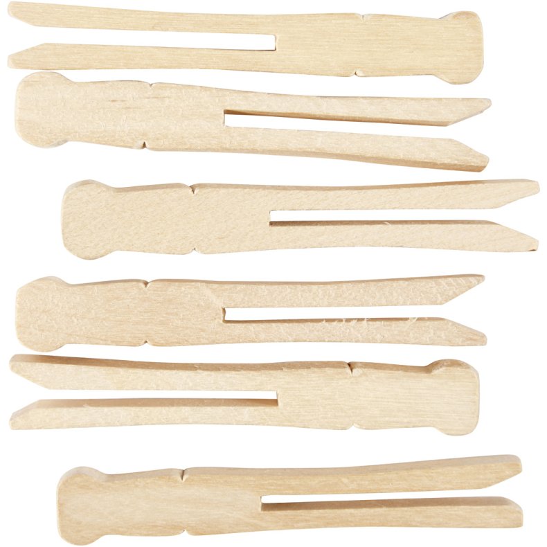 T&oslash;jklemmer, L: 9,5 cm, B: 1,4 cm, 100 stk./ 1 pk.