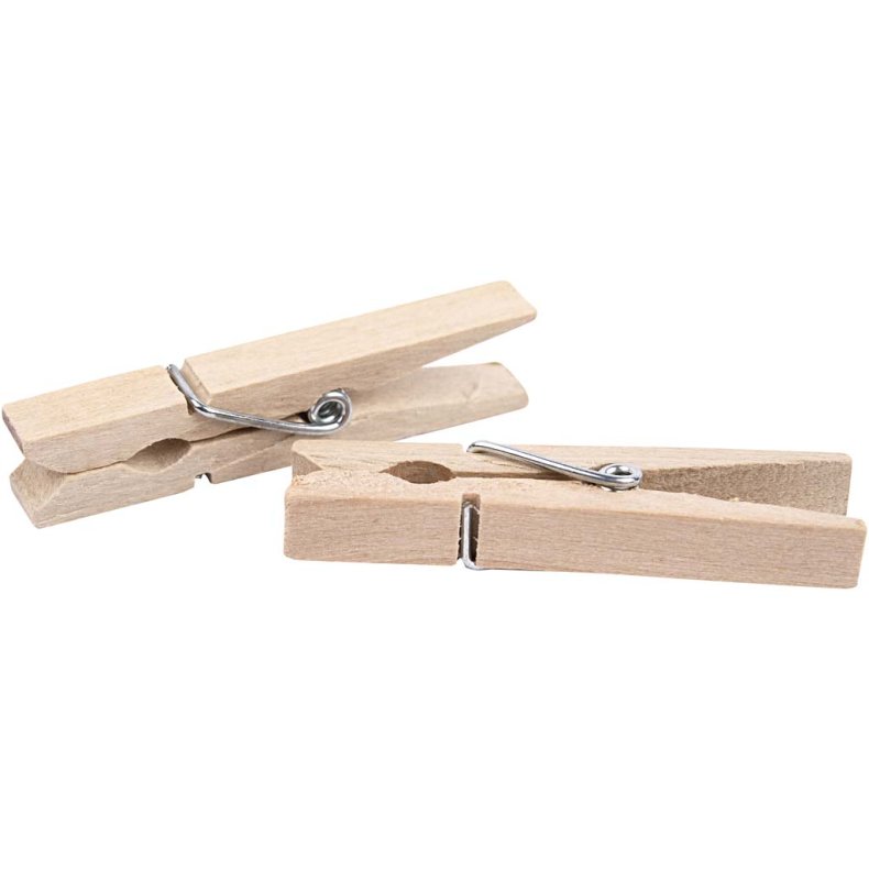 T&oslash;jklemmer, L: 48 mm, B: 6 mm, 50 stk./ 1 pk.