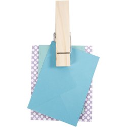 Huskeklemme, L: 15 cm, B: 3,5 cm, 1 stk.