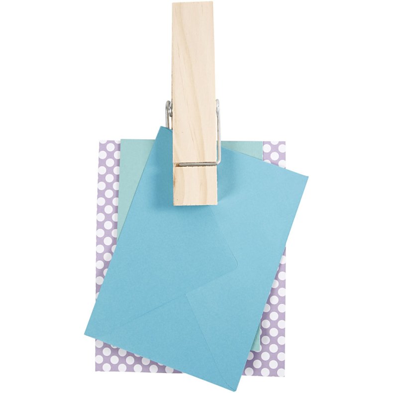 Huskeklemme, L: 15 cm, B: 3,5 cm, 1 stk.