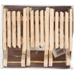 K&aelig;lk, str. 6,5x2,5 cm, 6 stk./ 1 pk.