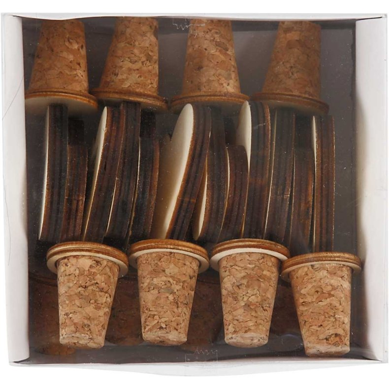 Prop, H: 9 cm, diam. 15-20 mm, 12 stk./ 1 pk.