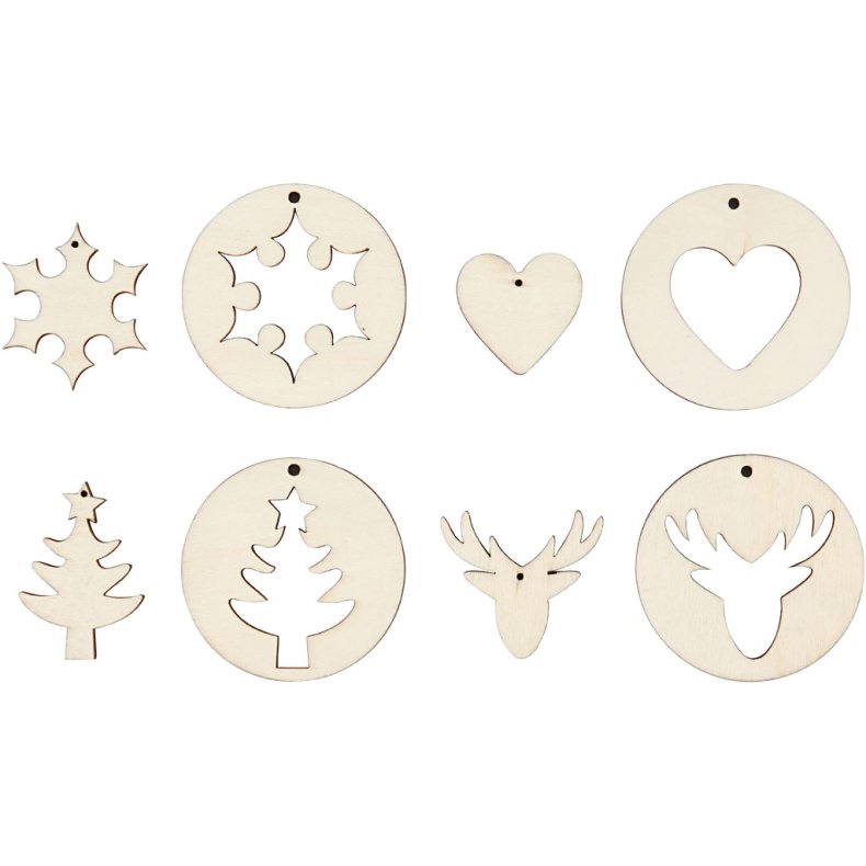 2i1 oph&aelig;ng, diam. 7 cm, hulstr. 3 mm, tykkelse 4 mm, 8 stk./ 1 pk.