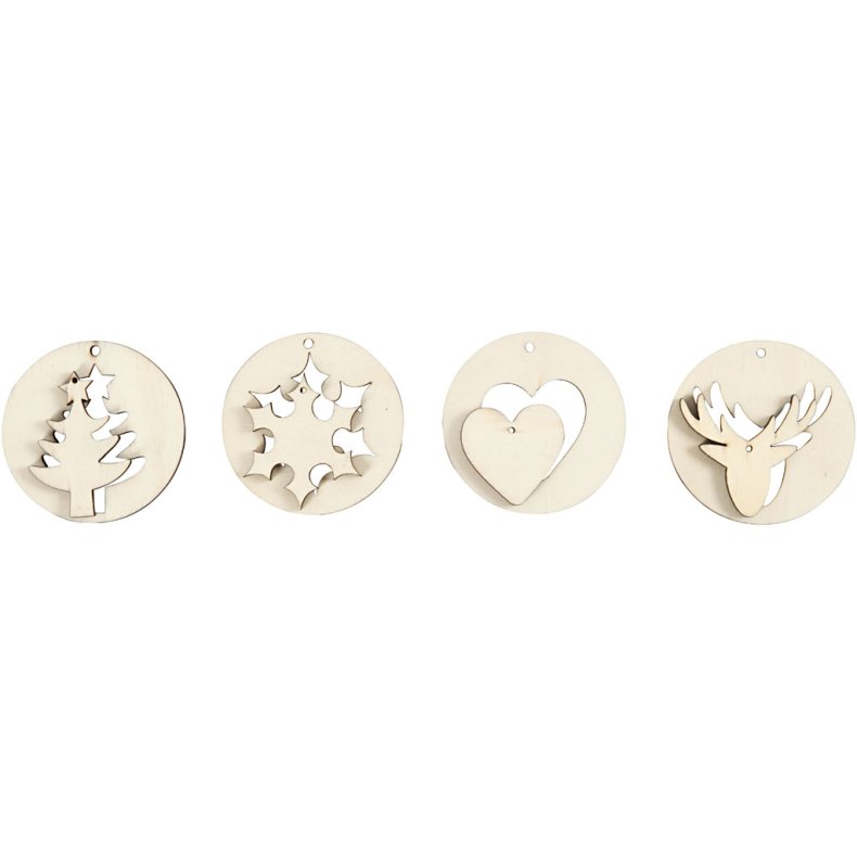 2i1 oph&aelig;ng, diam. 7 cm, hulstr. 3 mm, tykkelse 4 mm, 8 stk./ 1 pk.