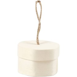 &AElig;ske oph&aelig;ng, H: 3 cm, diam. 4,5 cm, 3 stk./ 1 pk.