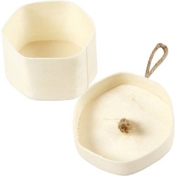 &AElig;ske oph&aelig;ng, H: 3 cm, diam. 4,5 cm, 3 stk./ 1 pk.