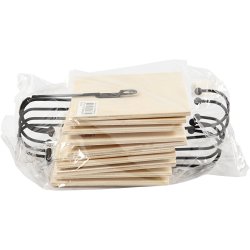 Knage, str. 12x12 cm, tykkelse 5 mm, 10 stk./ 1 pk.