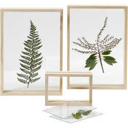 Dobbeltramme, D: 4 cm, str. 16x11 cm, 1 stk.