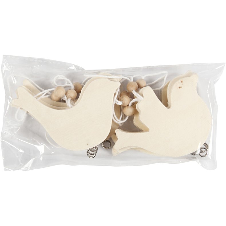 Fredsdue, str. 7,5x9,5 cm, tykkelse 4 mm, 10 stk./ 1 pk.