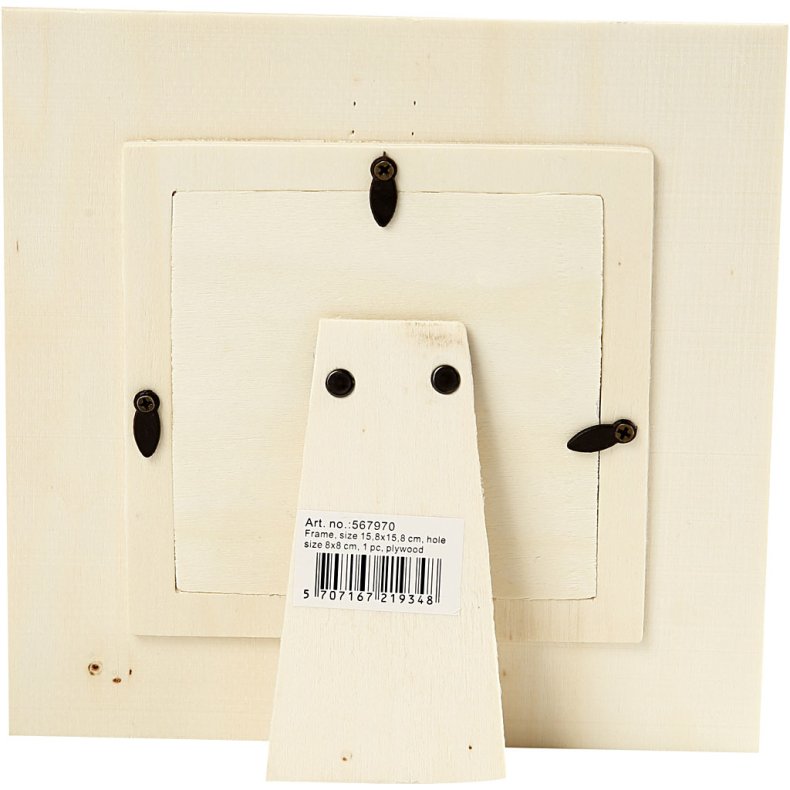 Ramme, str. 15,8x15,8 cm, 1 stk.