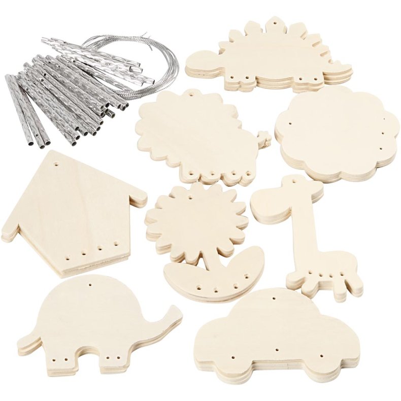 Vindspil, str. 9-14 cm, tykkelse 2 mm, 24 stk./ 1 pk.