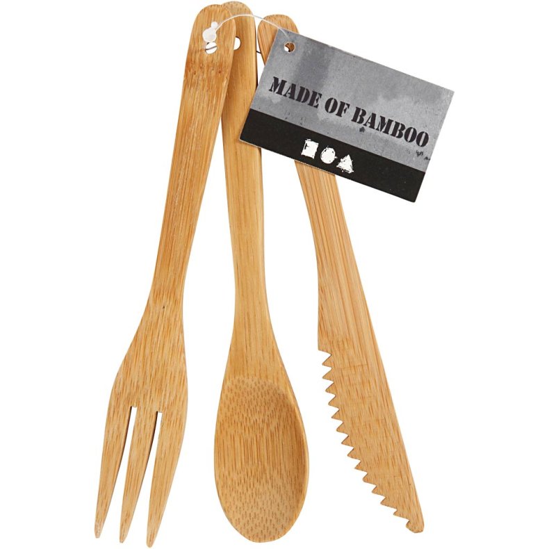Bestik, L: 16 cm, 3 dele/ 1 s&aelig;t