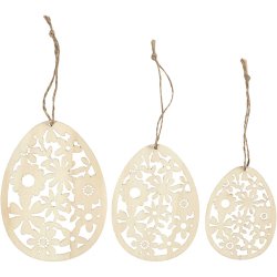 Oph&aelig;ng, H: 8+10+12 cm, B: 6+7,5+9 cm, tykkelse 3 mm, 3 stk./ 1 pk.