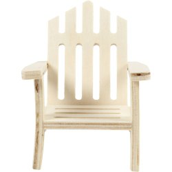 Havestol, H: 9 cm, D: 9 cm, B: 7,5 cm, 1 stk.