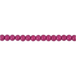Tr&aelig;perler, diam. 5 mm, hulstr. 1,5 mm, ca. 150 stk., pink, 150 stk., 6 g/ 1 pk.