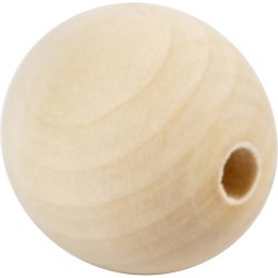 Tr&aelig;perler, diam. 30, hulstr. 5 mm, 50 stk./ 1 pk.