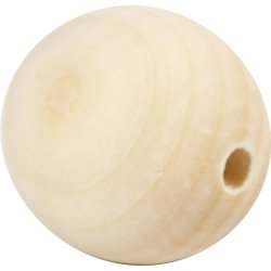 Tr&aelig;perler, diam. 35, hulstr. 6 mm, 50 stk./ 1 pk.