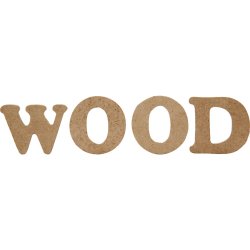 Bogstaver og tal, H: 4 cm, tykkelse 2,5 mm, 288 stk./ 1 pk.