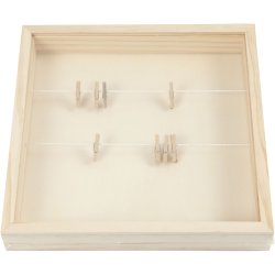 3D ramme, D: 35 mm, str. 23x23 cm, 1 stk.