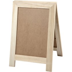 Sandwichskilt, H: 40 cm, B: 26 cm, 1 stk.