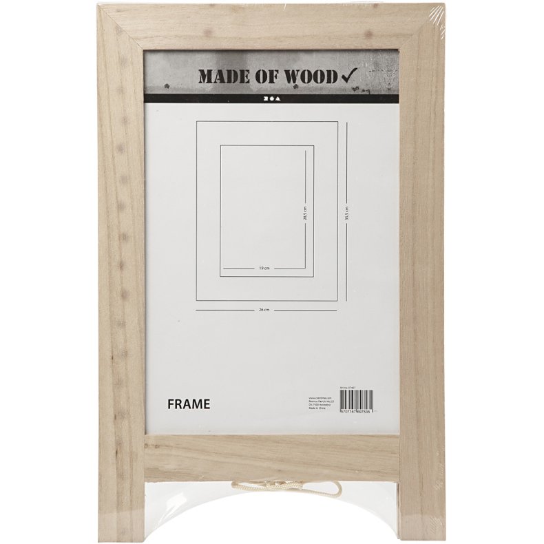 Sandwichskilt, H: 40 cm, B: 26 cm, 1 stk.