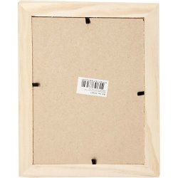 Ramme med glas, str. 21x16 cm, 1 stk.