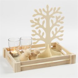 Tr&aelig;, str. 30x21,5 cm, tykkelse 2 mm, 10 stk./ 1 pk.