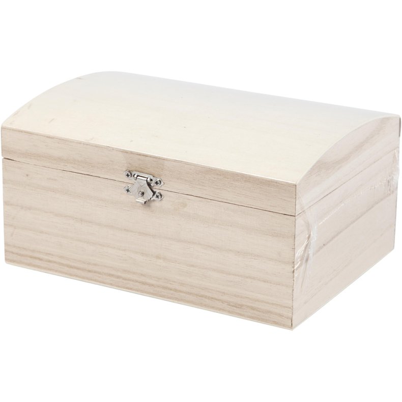 Skattekiste, str. 21,5x15,8x10,6 cm, 1 stk.