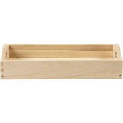 Serveringsbakke, str. 30x17x5 cm, 1 stk.