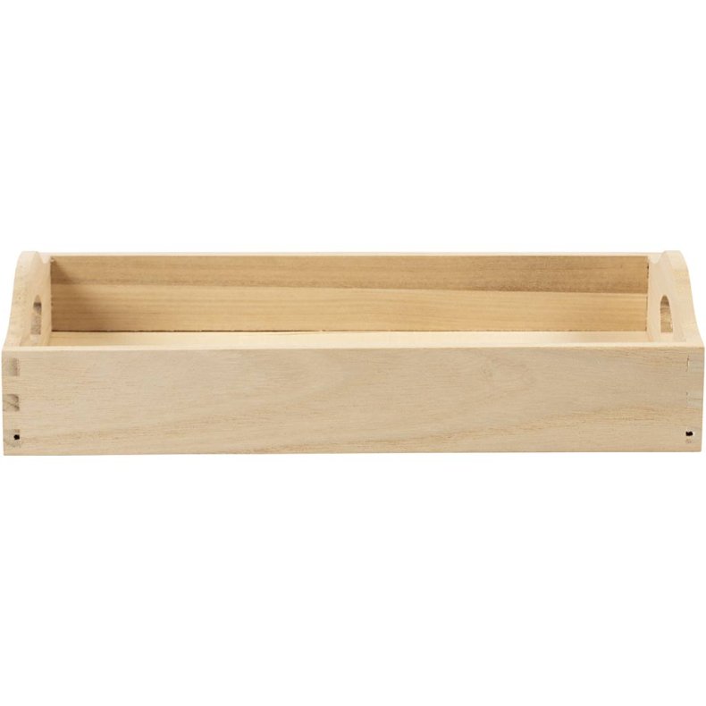 Serveringsbakke, str. 30x17x5 cm, 1 stk.