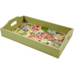 Serveringsbakke, str. 30x17x5 cm, 1 stk.