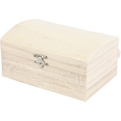 Skattekiste, str. 16,5x11x8,55 cm, 1 stk.