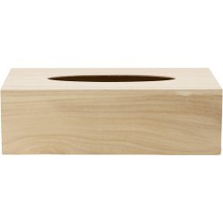 Servietbox, str. 27x14x8 cm, 1 stk.