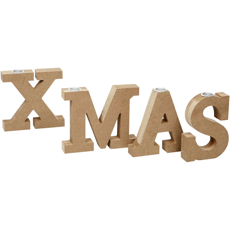 Lysestage, H: 14,5 cm, tykkelse 3,2 cm, 4 stk./ 1 pk.