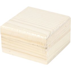 Smykke&aelig;ske, str. 6x6x3,5 cm, 1 stk.