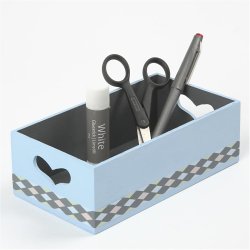 Kasser, H: 6,3+5,8+5,5 cm, L: 20,5+18+15,8 cm, B: 11,5+9,8+7,8 cm, 3 stk./ 1 s&aelig;t