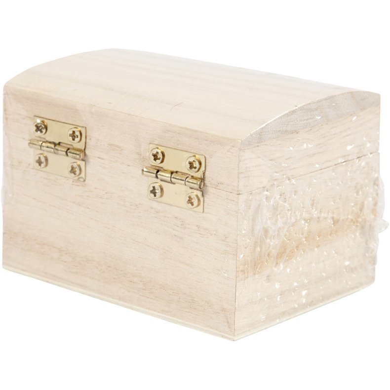 Skattekiste, str. 8x6x4,5 cm, 1 stk.