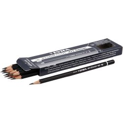 Art Design Tegneblyanter, diam. 6,9 mm, 6B, mine 1,8 mm, 12 stk./ 1 pk.